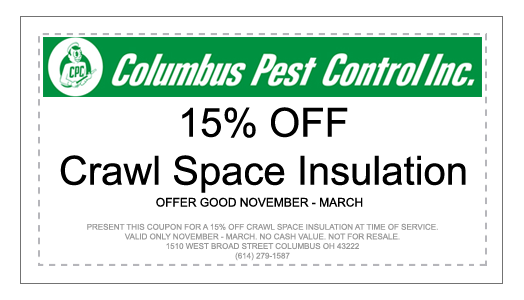 Crawl Space Insullation Coupon